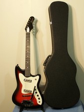 Vintage 1966 Harmony By Heath Tg-26 Heathkit H17 Bobkat Electric Guitar Dearmond