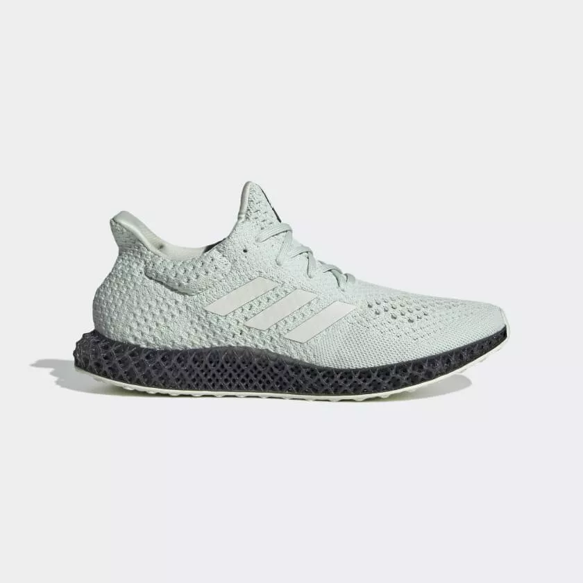 DS Adidas 4D Futurecraft Running Shoes Linen Green Carbon Men s