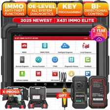 2025 LAUNCH X431 IMMO Elite Key Programming Tool Full System Diagnostic Scanner