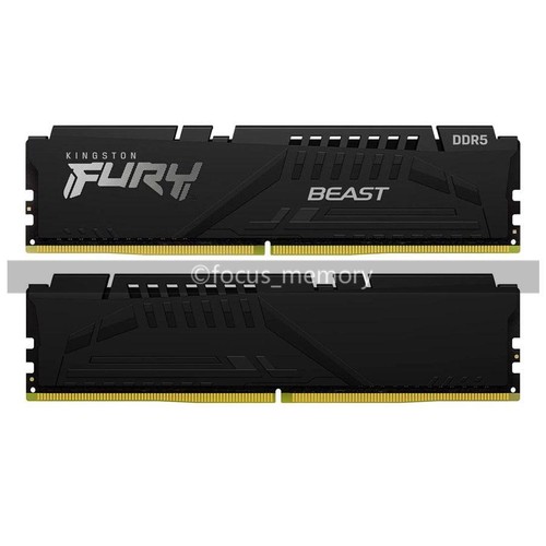 Fury Beast Ram DDR5 8GB/16GB/32GB 4800 5200 5600 MHz DIMM Desktop Memory 288Pin - Picture 4 of 15