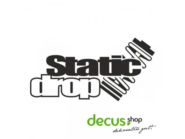 Static Drop Sticker