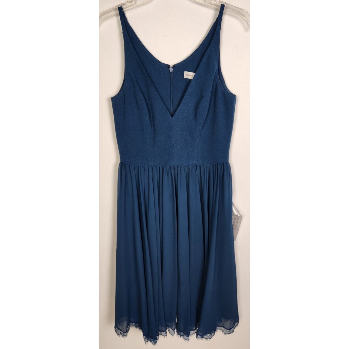 knee length dresses for ladies Dress The Population Alicia Dress - Blue main image 1