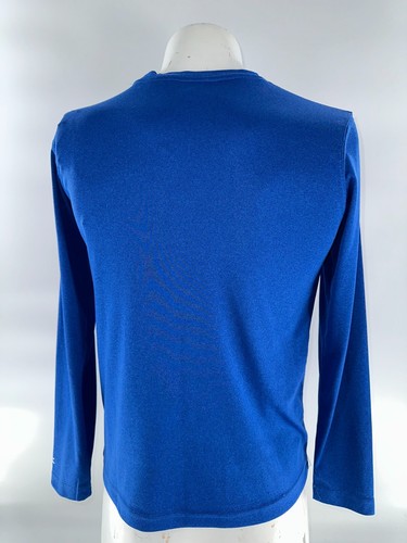 Kansas Jayhawks Colosseum T-Shirt Youth L Blue Polyester Long Sleeve YGI K4-34 - Picture 5 of 13