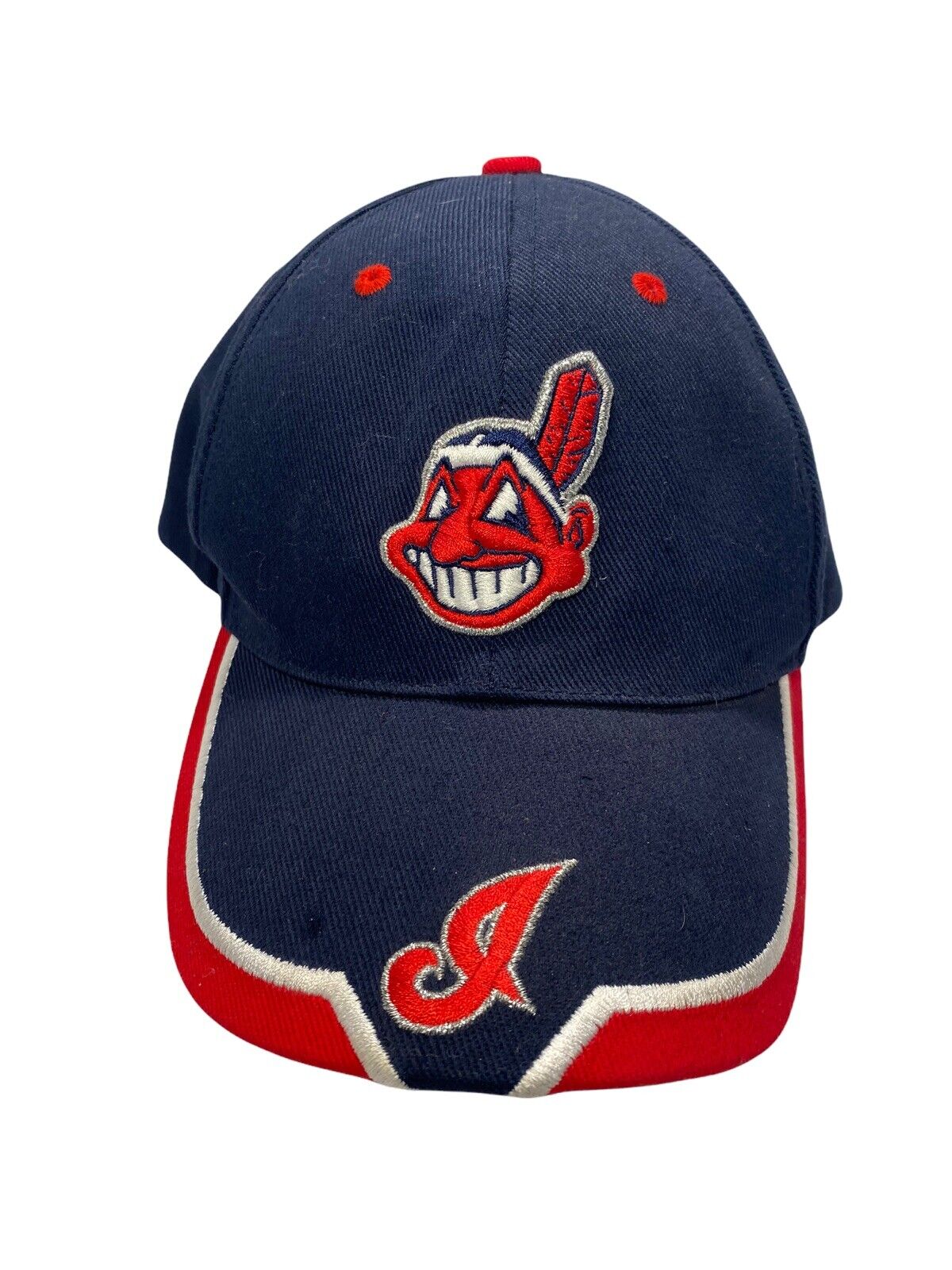 Cleveland Indians StrapBack Hat 70% OFF Outlet Financial sales sale Cap MLB Genuine Merchandise Baseball Official