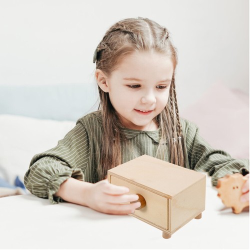 2 Pieces Holzschubladenbox vente en gros Holzkisten Zum Basteln Speicher Mit Kind