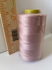 1 Spool Lt Mauve T27 Serger Sewing Machine thread 100% Polyester 6000 YARDS #603
