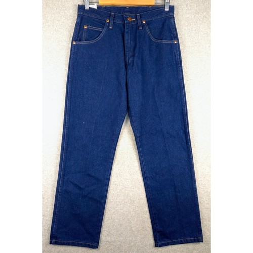 Wrangler Cowboy Cut Relaxed Fit Jeans Dark Wash Denim Herren 30x30 Neu mit Etikett