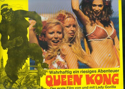 QUEEN GORILLA (alias QUEEN KONG): 1 Aushangfoto  japan. Monsterfilm KULT  -11-