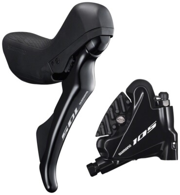 シマノ 105 STIレバー、ブレーキ (ST-R7020, BR-R7070) SHIMANO 105 油圧ディスクブレーキデュアルコントロールレバー