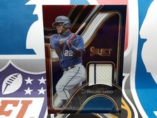⚾️2021 Panini Select Swatches Tri-Color Prizm 70/99 Miguel Sano #SS-MS