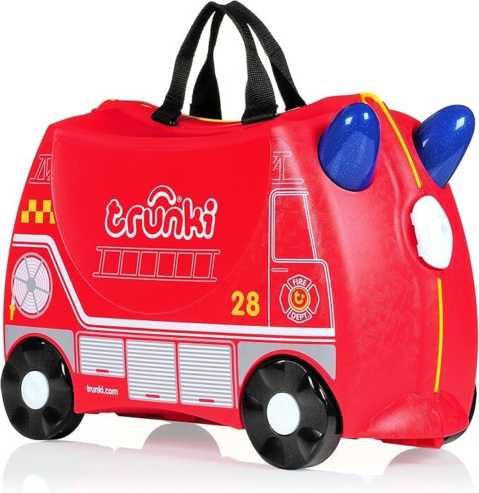 Maleta de paseo Trunki para niños | Equipaje de remolque para niños pequeños | Lindo bolso de mano