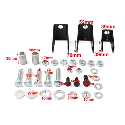 Front & Rear Suspension Lift Kit For Honda TRX300 FourTrax 1993-2000  - Picture 10 of 11