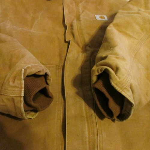 Carhartt J02 Vintage Brown Arctic Quilt-Lined Jacket Men's 52 Tall CR-S1Q - Picture 6 of 10
