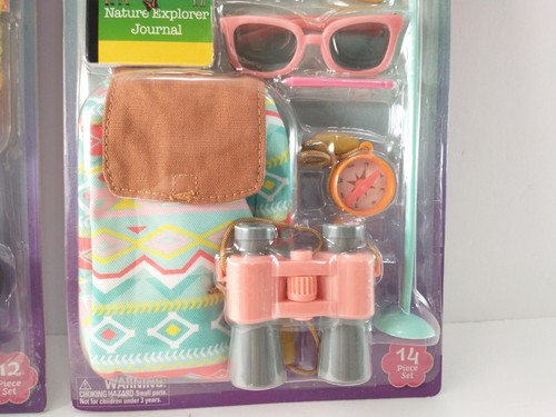 My Life As HIKING + TIDY UP CLEANING Play Sets For 18" Dolls NEW! Read Below! - Picture 7 of 14