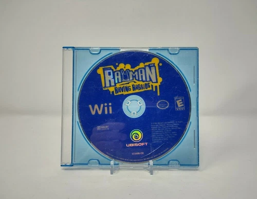 Rayman Raving Rabbids (Nintendo Wii, 2006) Game Disc Only TESTED