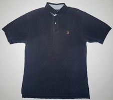 Tommy Hilfiger Mens Charcoal Gray Short Sleeve Polo Size Large