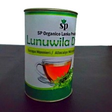 Ceylon Bacopa Organic Lunuwila Waterhyssop Brahmi Monnieri Herb Drink 25 Tea Bag