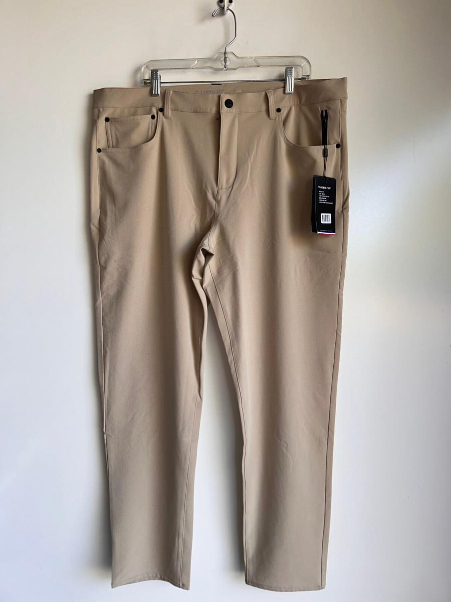 NWT Fourlaps Traverse Athletic Fit 5-Pocket Golf Pants Men's Size