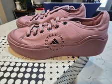 Adidas by Stella McCartney Court IF6082 Women 7 Tennis Shoe Sneaker MAUVE NEW