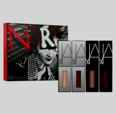 Nars Lip Clash Coffret set 8372 Liquid Lipsticks Luster Metallic