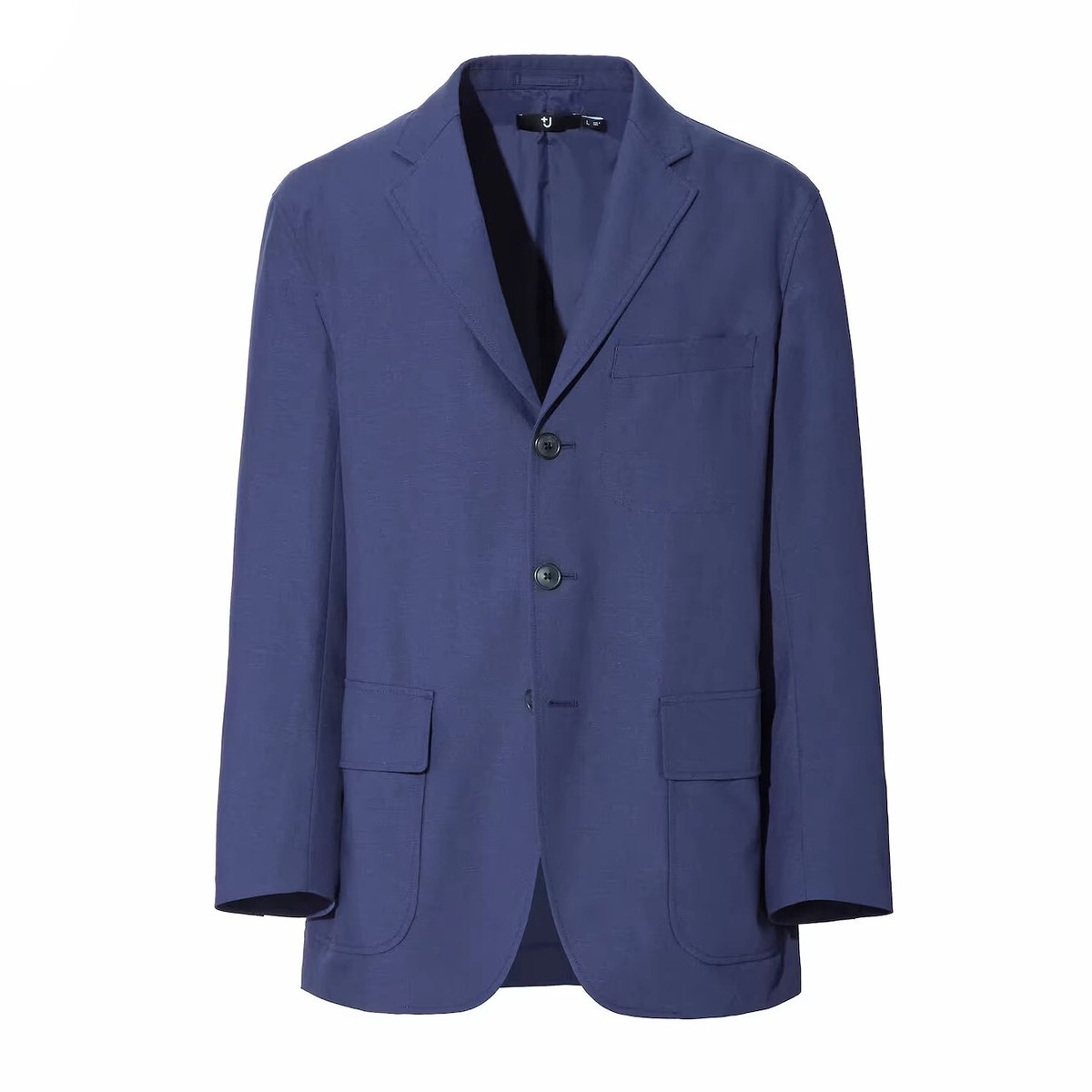 UNIQLO x JIL SANDER Sakko '+J Wool-Blend Oversized Jacket' blue