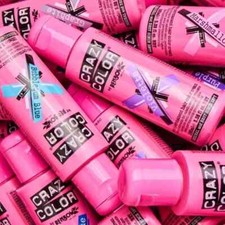 CRAZY COLOR SEMI PERMANENT HAIR DYE 100ML MULTI COLOUR CHOICE  PACK OF 4