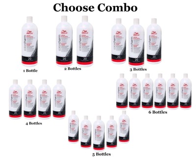 Wella Colorcharm Creme Developer 20 Volume 3.6oz Choose Combo