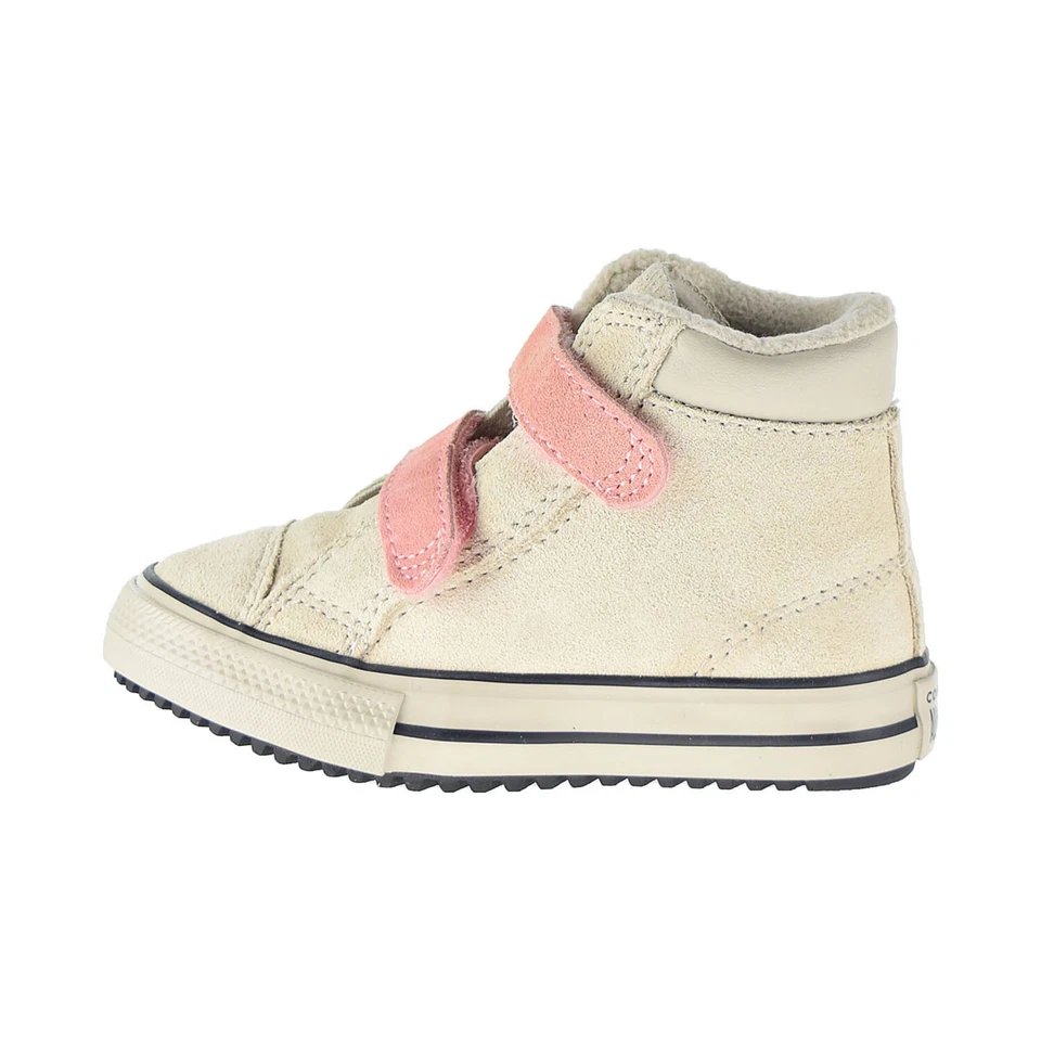 Converse Chuck Taylor AS Gancho y Lazo PC Bota Alta Niño Zapatos Marfil 765166C Foto 4 de 4