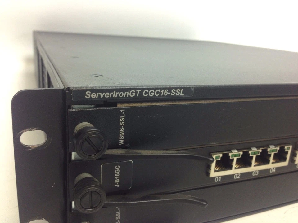 Foundry Networks SI-GT CGC16-SSL ServerIron - Image 2 of 4
