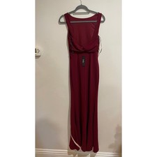 NWT Lulus Sleeveless Twisted Knot Formal Cocktail Maxi Dress Women's Size Small