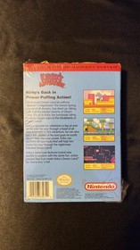 Kirby&rsquo;s Adventure (NES, 1993, Factory Sealed H-Seam with Minor Damage)