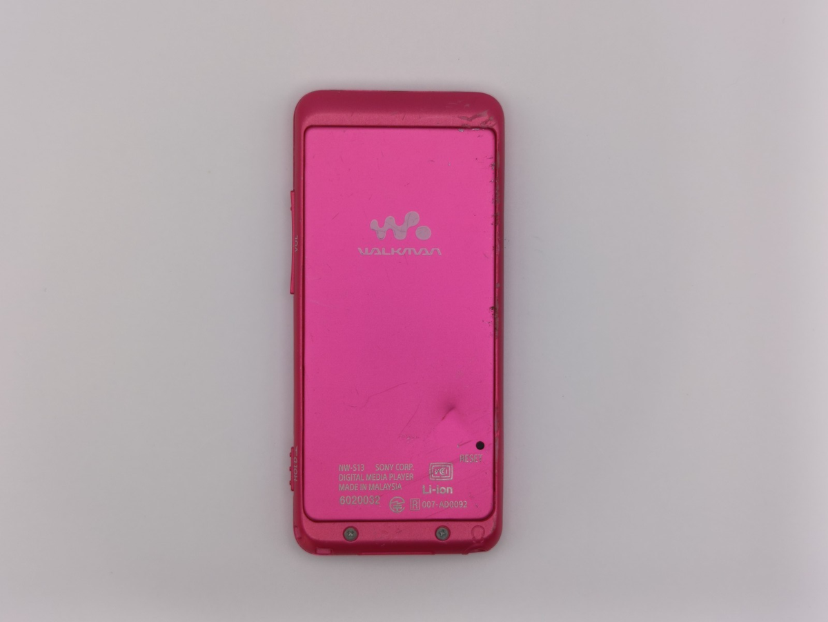 Sony Walkman NW-S13 4GB MP3 Digital Player Vivid Pink Tested
