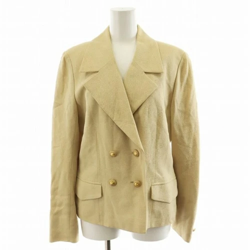 Giacca Sartoriale Celine Triomphe Doppio 40 Beige AN19 Usata 282a67b066cc7b56324268