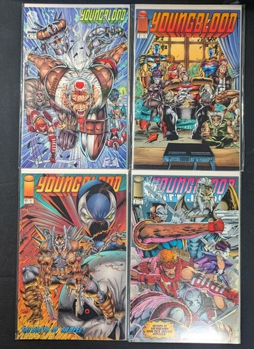 Youngblood #0-10 & Battlezone #1 Rob Liefeld 1992 Image Comics - Picture 4 of 4