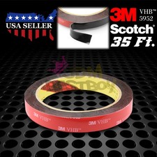 Genuine 3M VHB 5952 Gray Double-Sided Mounting Tape Automotive Car 15mm x 35FT