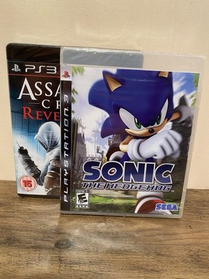 PS3 Lot Assassin's Creed Revelations Sonic The Hedgehog Brandneu Sealed UK/US 