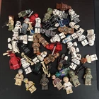 LEGO StarWars 40+ Minifigure Lot Misc Weapons mostly complete