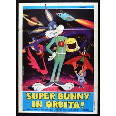 Manifest SUPER BUNNY IN ORBITA Bugs Bunny Coyote Daffy Taddeo A241