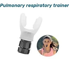 Breathing Trainer Portable Respiratory Muscle Trainer with Adjustable Resistance