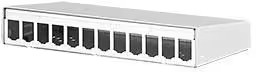 Metz Connect Modul AP-Gehäuse 12 Port, unbestückt, reinweiß (130861-1202-E)