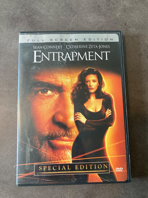 Entrapment DVD Sean Connery & Catherine Zeta -Jones Full Screen Edition  
