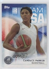 2016 Topps US Olympic & Paralympic Team and Hopefuls Silver Candace Parker 8d2