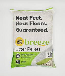 Purina Tidy Cats Breeze Refill Cat Litter Pellets 7 lb Bag (20324SA1)