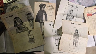 A Few Patterns That You Use To Get From The  Newspaper, 6 Different Patterns 