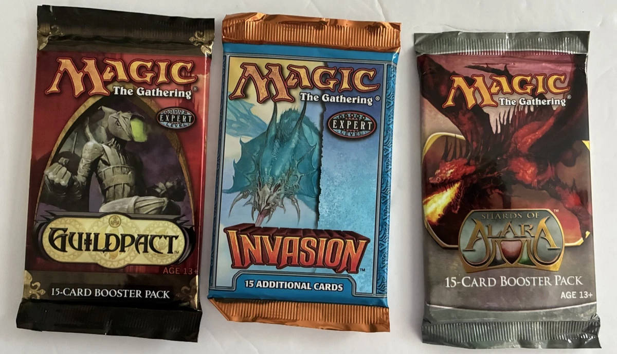 Magic: The Gathering Invasion Sealed Collectible Card Game Packs