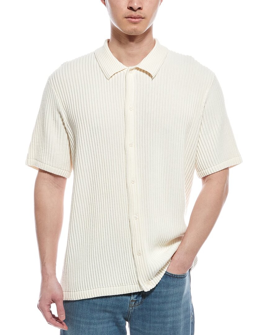 Мужская рубашка поло в рубчик For The Republic