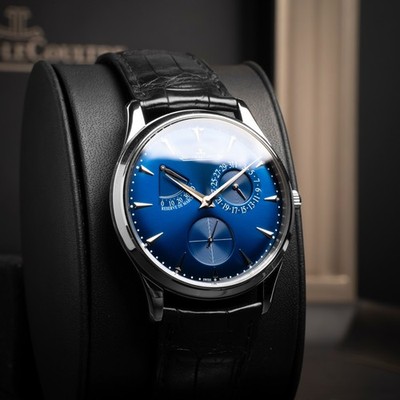 Jaeger-LeCoultre Master Ultra Thin Réserve de Marche Azurite Blue 39mm Q1378480