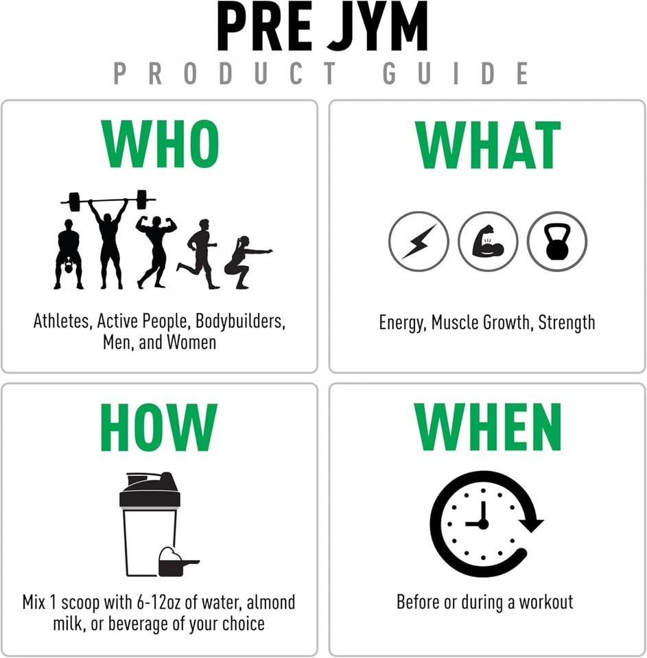 Jym® Pre Jym Pré-Treino - Xervete arco-íris (30 porções) - Imagem 4 de 4