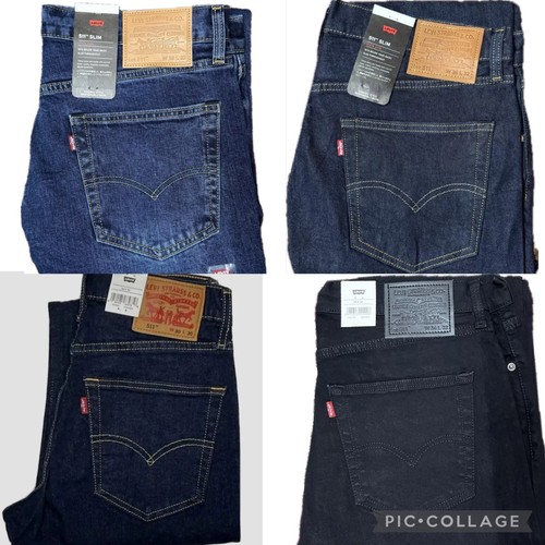 Redbridge Jeans Da Uomo Pantalone Denim Ampia Gamma Di Misure Distressed Faded Shiny Nero W30 L32 105355520