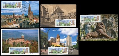 FRANCE 2025 Carte Maximum ATM LISA - PHILA-FRANCE 98e Congrès FFAP Colmar
